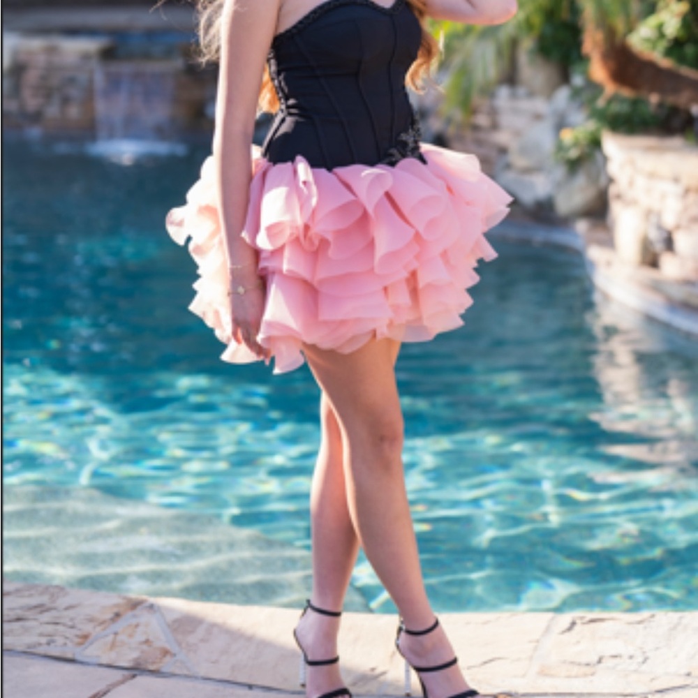 Corset Top Tulle Dress with Custom detailing